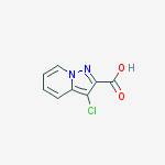 Structure of 3-Chloropyrazolo[1,5-a]pyridine-2-carboxylic acid
