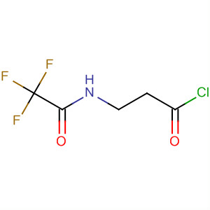 Structure of Propanoyl chloride, 3-[(trifluoroacetyl)amino]-