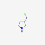 Structure of 3-CHLOROMETHYL-PYRROLIDINE