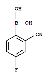 Structure of 2-Cyano-4-fluorobenzeneboronic acid pinacol ester