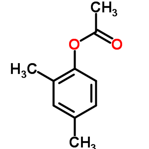 Structure of 2,4-dimethylphenyl acetate