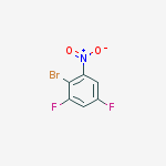 Structure of 2-BROMO-3,5-DIFLUORONITROBENZENE