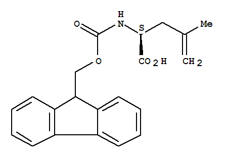 FMOC-(S)-甲基烯丙基甘氨酸结构式