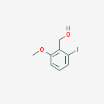 2-iodo-6-methoxyBenzenemethanol结构式