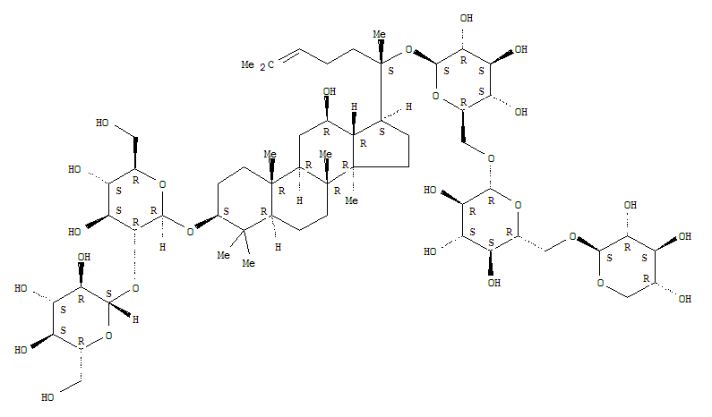 Structure of NotoginsenosideR4