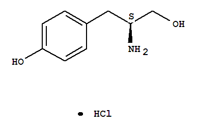 L-酪氨醇盐酸盐结构式