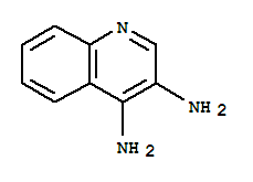 Structure of 3,4-DIAMINOQUINOLINE