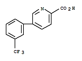 5-(2-Methoxypyrimidin-5-yl)-picolinic acid结构式