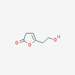 5-(2-Hydroxyethyl)Furan-2(3H)-One结构式