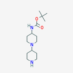 Structure of [1,4'-BIPIPERIDIN]-4-YLCARBAMIC ACID TERT-BUTYL ESTER