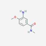 Structure of 3-Amino-4-methoxy-N-methylbenzamide