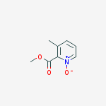 Structure of 2-(Methoxycarbonyl)-3-methylpyridine 1-oxide