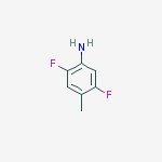 Structure of 2,5-difluoro-4-methylaniline