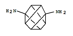 Structure of 1,4-cubanediyldiammonium