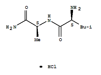 Structure of H-LEU-ALA-NH2 HCL