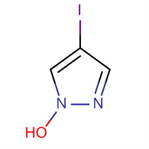 Structure of 1H-Pyrazole, 1-hydroxy-4-iodo-