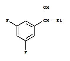 Chemical structure of 1-(3,5-DIFLUOROPHENYL)PROPAN-1-OL