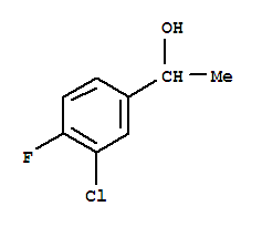 Structure of 1-(3-CHLORO-4-FLUOROPHENYL)ETHAN-1-OL