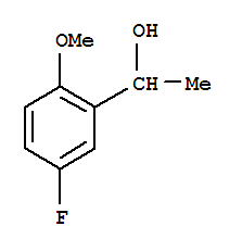 Structure of 1-(5-FLUORO-2-METHOXYPHENYL)ETHAN-1-OL