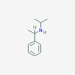 (R)-N-(1-phenylethyl)propan-2-amine结构式