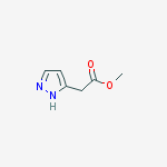 Structure of Methyl 2-(1H-pyrazol-3-yl)acetate
