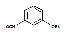 Structure of 3-PHENOXYPHENYL ISOCYANATE