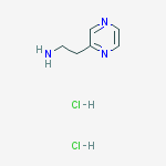 Structure of 2-PYRAZIN-2-YL-ETHYLAMINE DIHYDROCHLORIDE