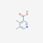Structure of 4,5-Dimethylpyridine-3-carboxylic acid