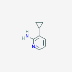 Structure of 3-cyclopropylpyridin-2-aMine