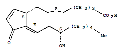 Structure of DELTA12-PROSTAGLANDIN J2
