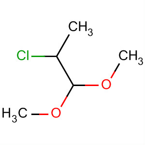 2-CHLORO-1,1-DIMETHOXYPROPANE结构式