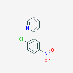 Structure of 2-(2-chloro-5-nitrophenyl)pyridine