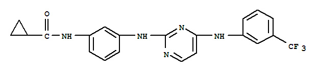 Structure of Aurora  Kinase  Inhibitor  III