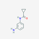 Structure of N-(3-AMINOPHENYL)CYCLOPROPANECARBOXAMIDE