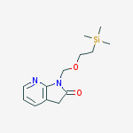 Structure of 1-((2-(Trimethylsilyl)ethoxy)methyl)-1H-pyrrolo[2,3-b]pyridin-2(3H)-one