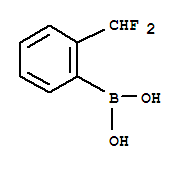 Structure of 2-Difluoromethyl-phenylboronic acid