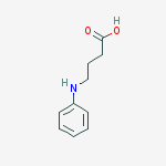 Structure of 4-Anilinobutanoic acid