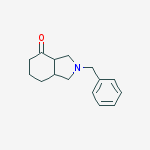 Structure of 2-BENZYLHEXAHYDRO-1H-ISOINDOL-4(2H)-ONE
