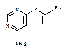 Structure of 6-ETHYLTHIENO[2,3-D]PYRIMIDIN-4-AMINE