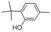 Structure of 6-tert-Butyl-m-cresol