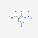 Structure of Methyl 5-fluoro-2-hydroxy-3-nitrobenzoate