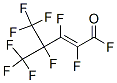 2,3,4,5,5,5-HEXAFLUORO-4-TRIFLUOROMETHYL-2-PENTENOYL FLUORIDE结构式