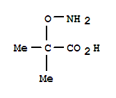 2-(Aminooxy)-2-methylpropionic acid结构式