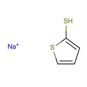 Structure of 2-Thiophenethiol, sodium salt