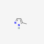 Structure of 1H-Pyrazole,5-methyl-
