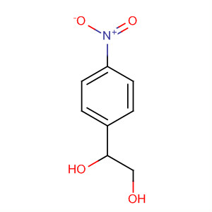 Structure of 1,2-Ethanediol, 1-(4-nitrophenyl)-