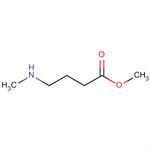 Structure of Butanoic acid, 4-(methylamino)-, methyl ester
