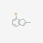 Structure of 7-Bromo-2-methyl-1H-indene