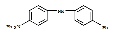 Structure of N-Biphenyl-4-yl-N,N-diphenyl-benzene-1,4-diamine