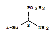 Structure of (S)-1-PHOSPHONO-3-METHYL-BUTYLAMINE